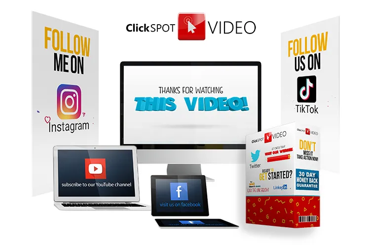 clickspotvideo The Largest Collection Of Video Stingers And Call-To-Action Videos For YouTubers!